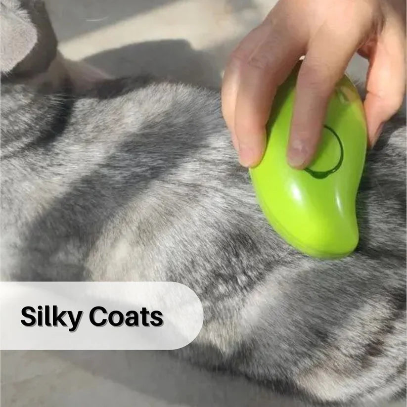 🐾✨ Cepillo de Vapor 3 en 1 para Gatos y Perros ✨🐾