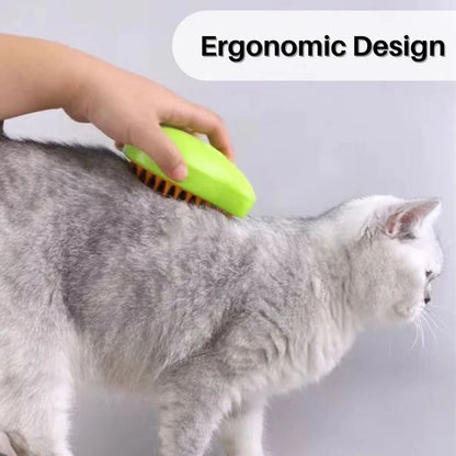🐾✨ Cepillo de Vapor 3 en 1 para Gatos y Perros ✨🐾